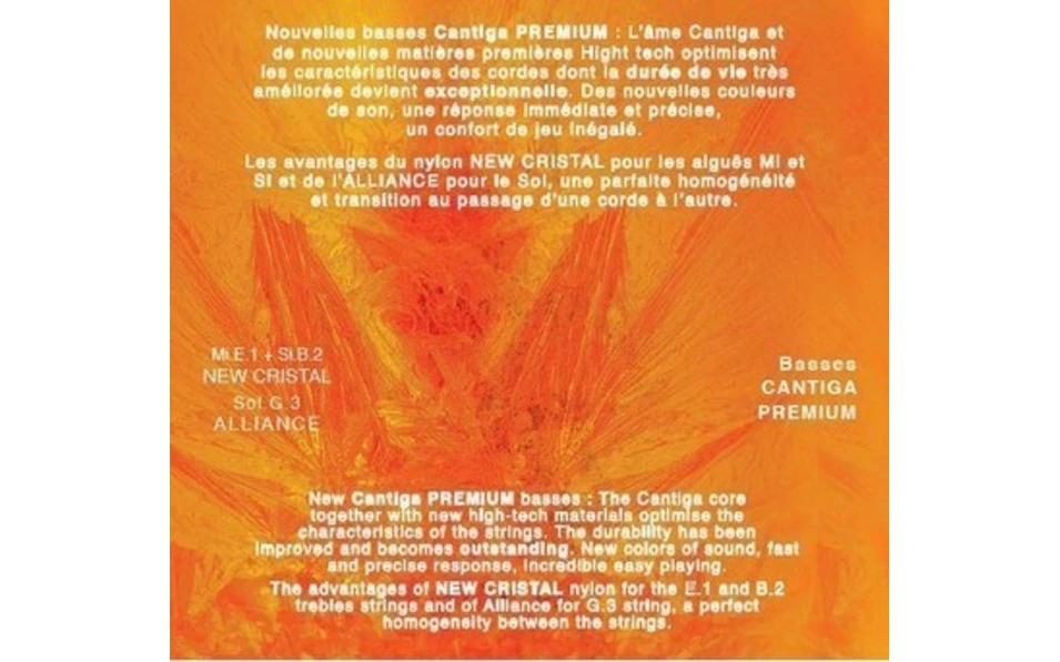 Savarez 510MRP Cretation Cantiga Premium, Струни за класическа китара, Нормално напрежение