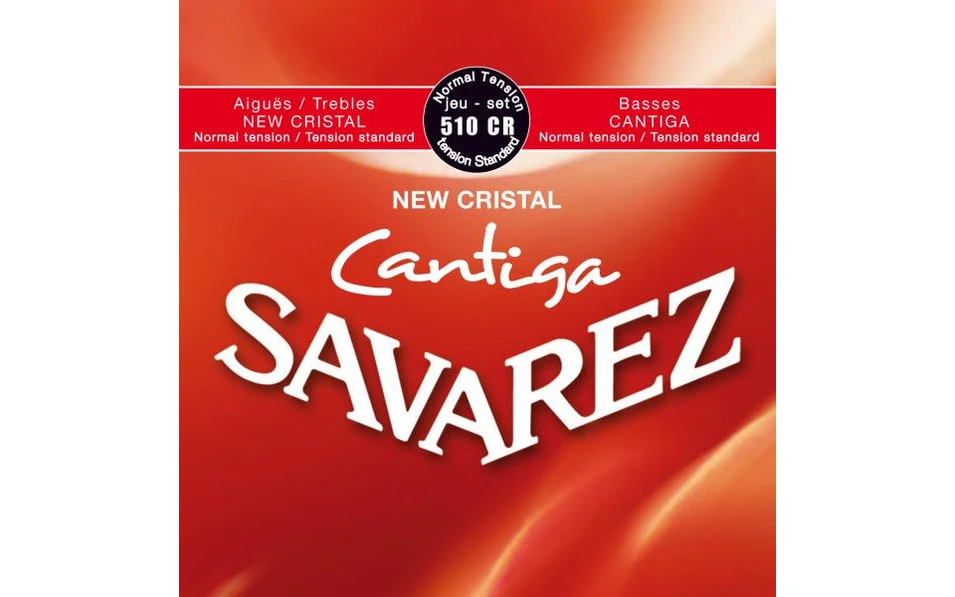 Savarez 510CR New Cristal Cantiga, Струни за класическа китара, Нормално напрежение